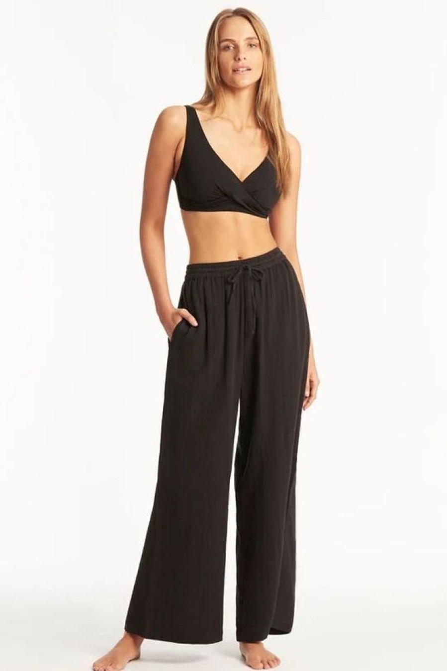 Women SEA LEVEL Cover-Ups | Sea Level- Ladies Sunset Beach Pant