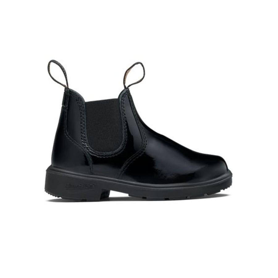 Kid BLUNDSTONE Casual Footwear | Blundstone- Kids 2255 Boot Black Patent