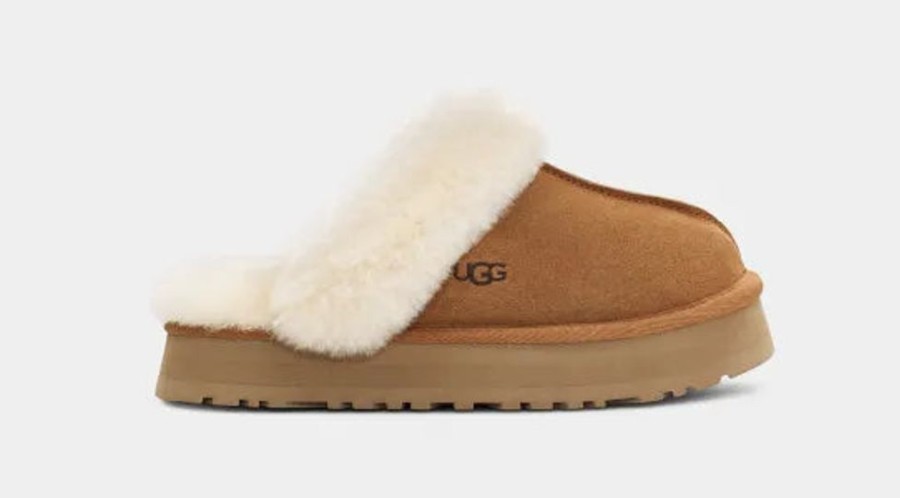 Women UGGS Slippers | Ugg- Ladies Disquette Slipper