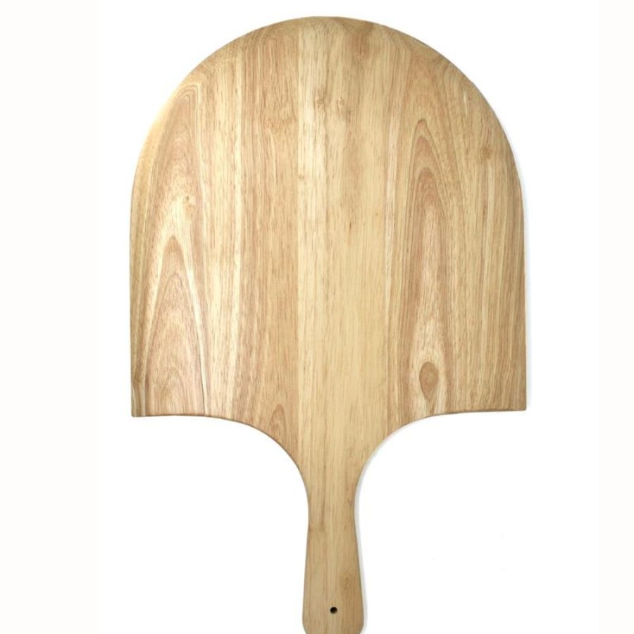 Cottage Kitchen NATURAL LIVING Serving Ware | Natural Living- Pizza Peel Hard Wood