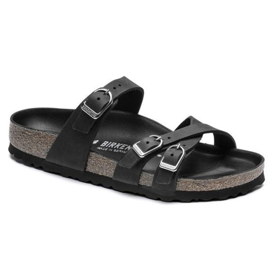 Women BIRKENSTOCK Casual Footwear | Birkenstock- Women'S Black Franca Sandal