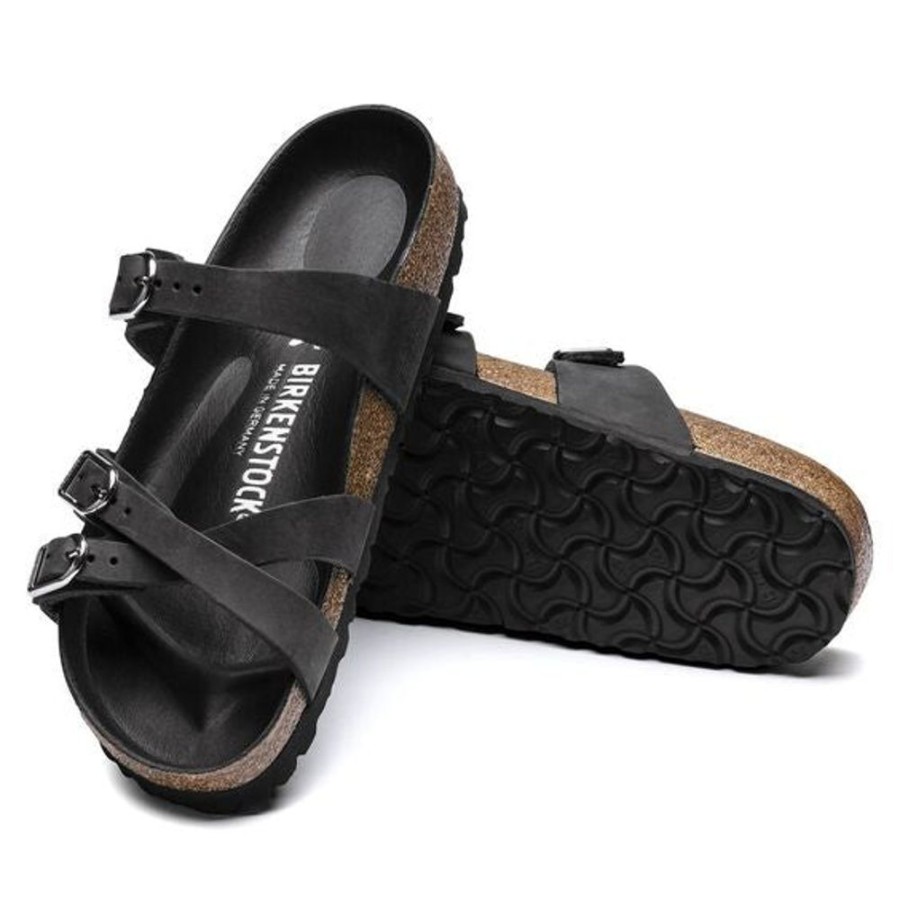 Women BIRKENSTOCK Casual Footwear | Birkenstock- Women'S Black Franca Sandal