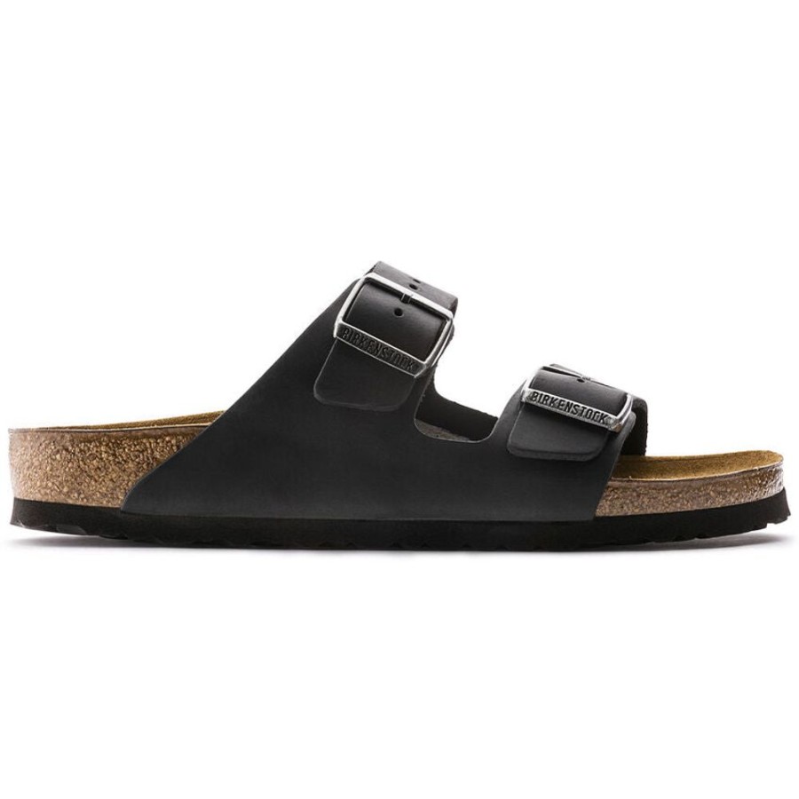 Women BIRKENSTOCK Sandals | Birkenstock- Women'S Arizona Sandal Rustic Black