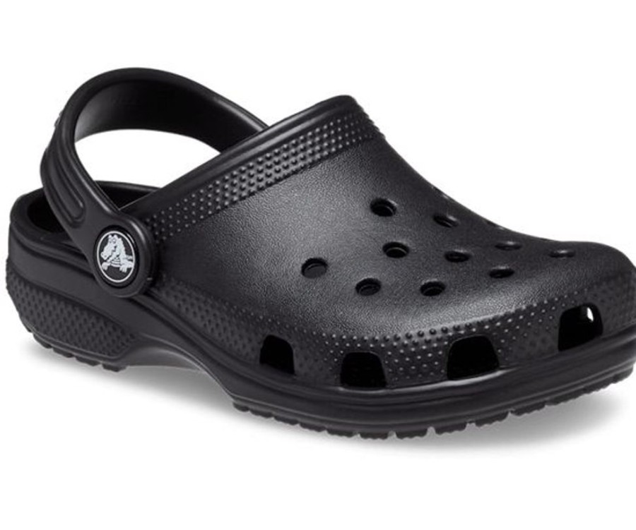 Kid CROCS Casual Footwear | Crocs- Little Kids Classic Clog Black