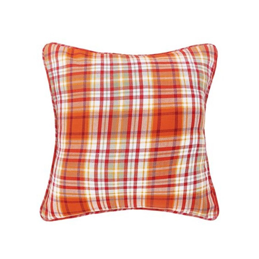 Cottage Kitchen C&F ENTERPRISES Decor | Carol & Frank- Briar Plaid Pillow