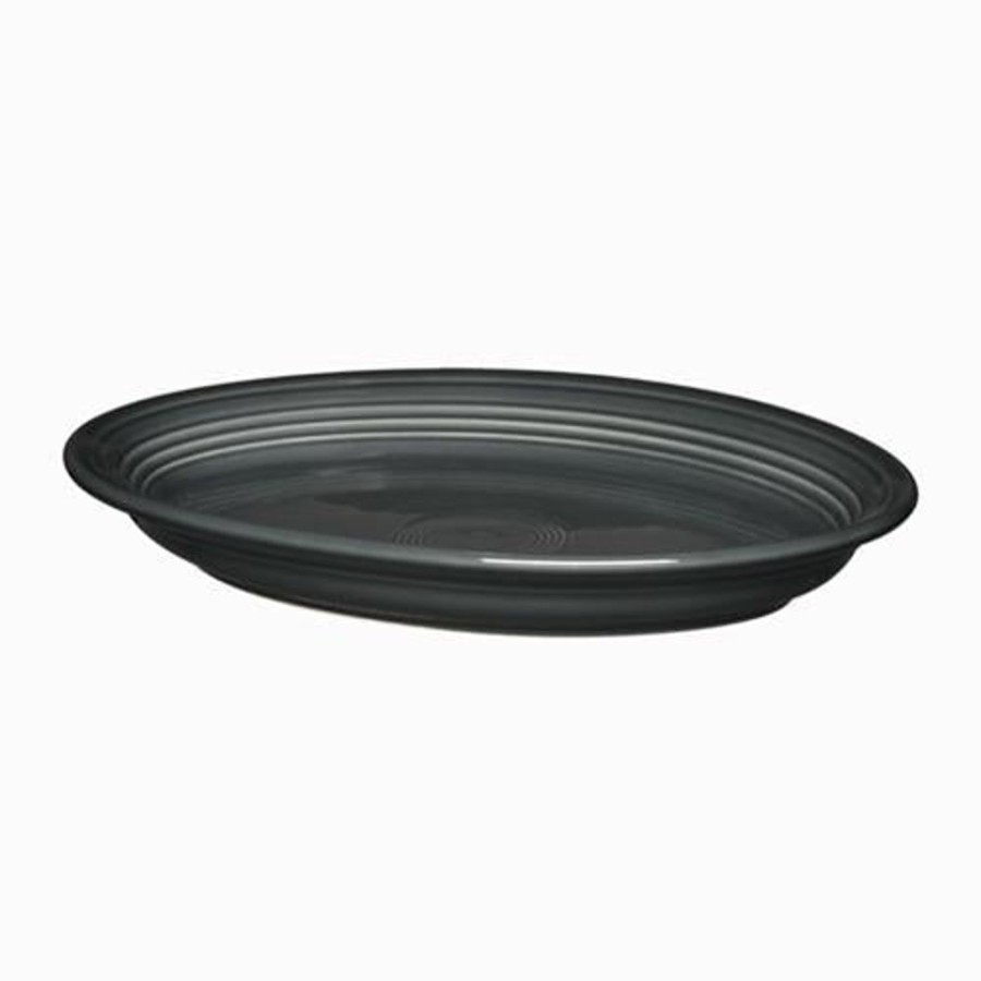 Cottage Kitchen FIESTA Kitchenware | Fiesta Ware- Large Oval Platter Slate