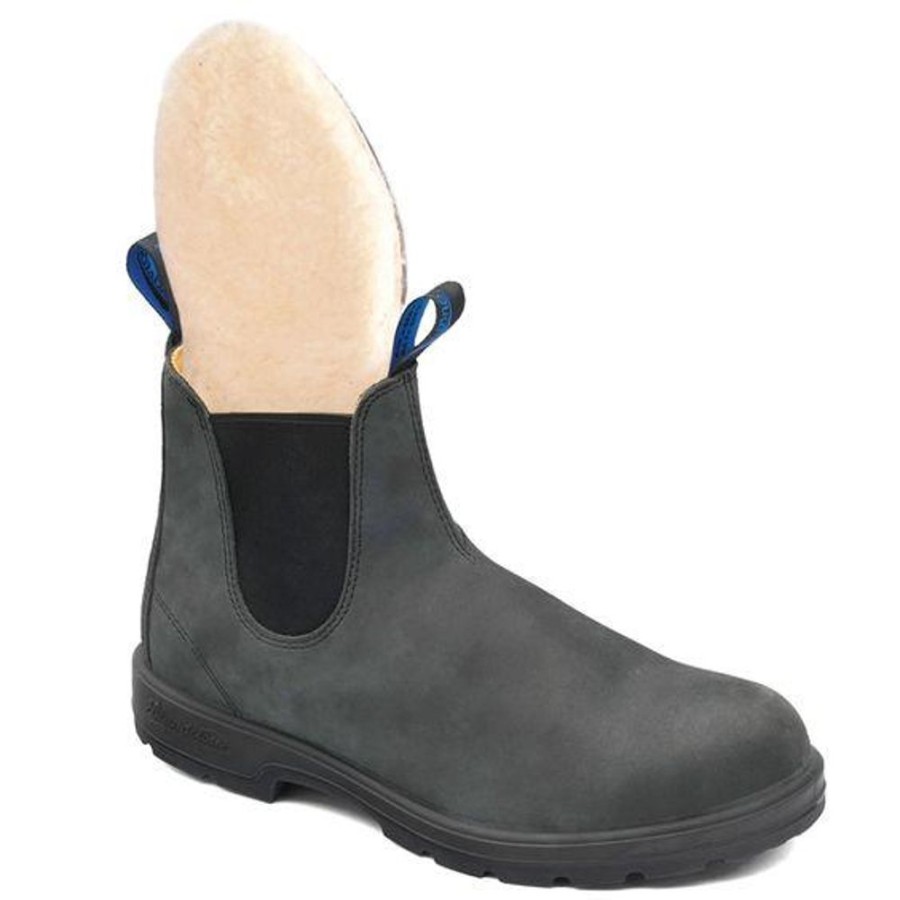 Women BLUNDSTONE Casual Footwear | Blundstone- Women 1478-Winter Thermal Rustic Black