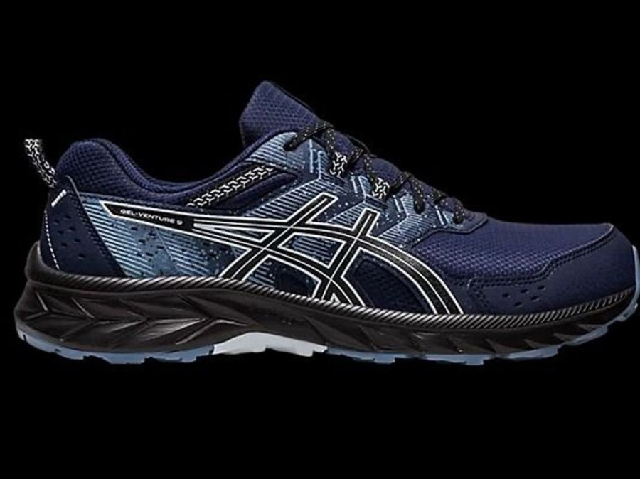 Men ASICS Sneakers | Asics- Men'S Gel-Venture 9 Athletic Shoe Midnight-Sky