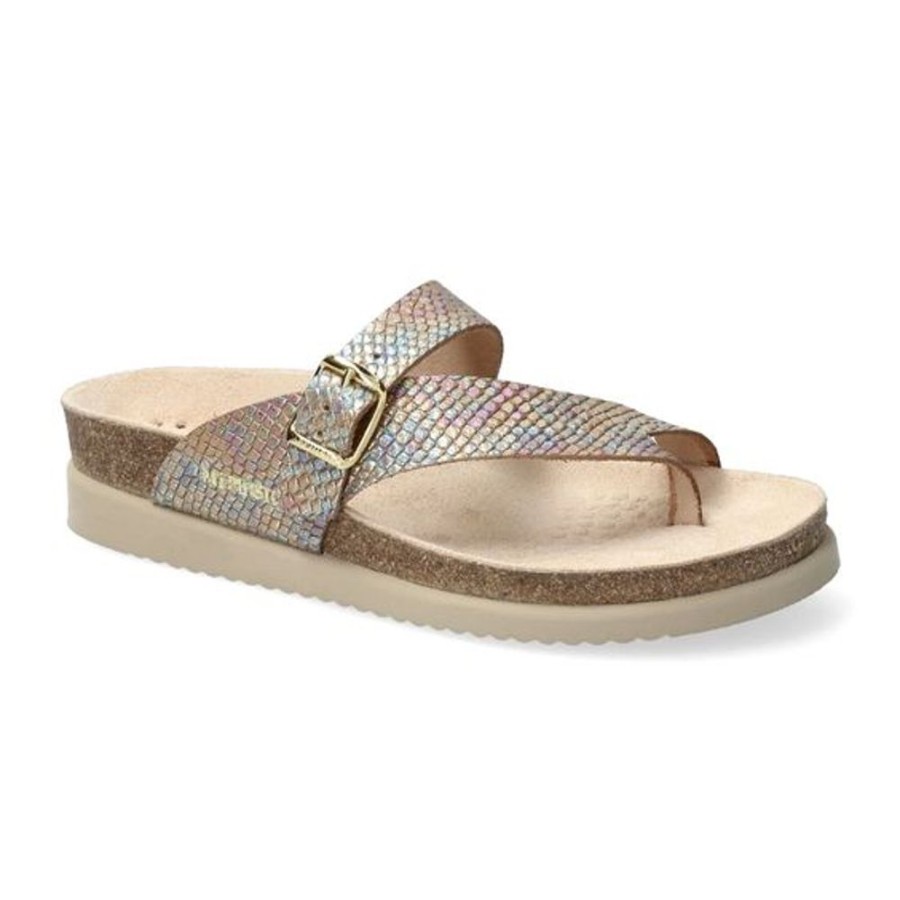 Women MEPHISTO Casual Footwear | Mephisto- Women'S Helen Sandal Reptila Multi