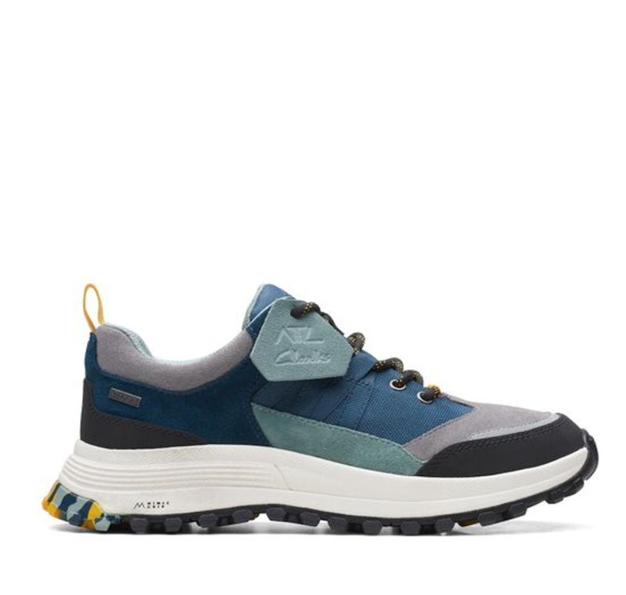 Women CLARKS Sneakers | Clarks- Women'S Hike Trekpath Gtx Shoe Teal