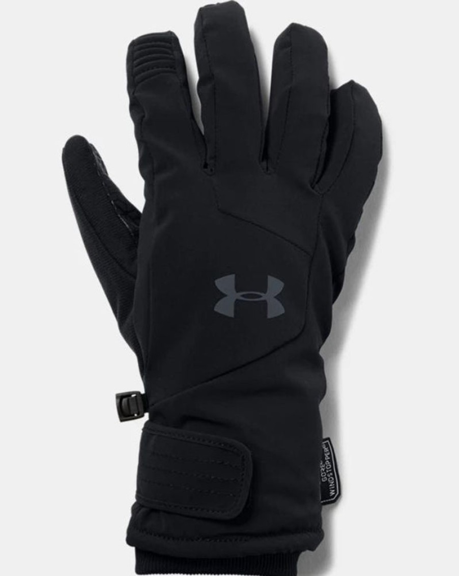 Men UNDER ARMOUR Gloves | Under Armour- Men'S Ua Storm Windstopper® 2.0 Gloves Black