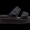 Women CROCS Casual Footwear | Crocs- Women'S Brooklyn Buckle Sandal Black