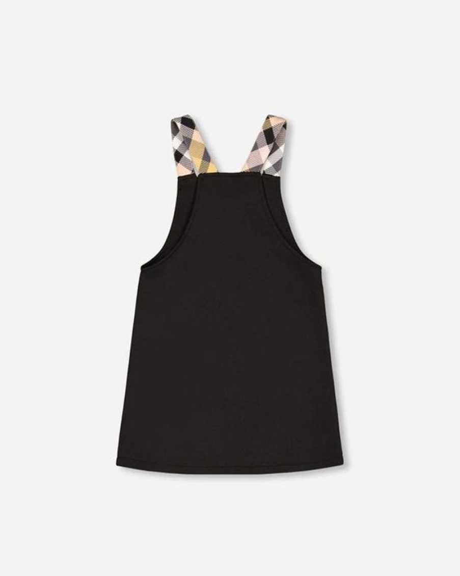 Kid DEUXPARDEUX Dresses & Rompers | Deux Par Deux- Kids Milano Overall Dress Anthracite