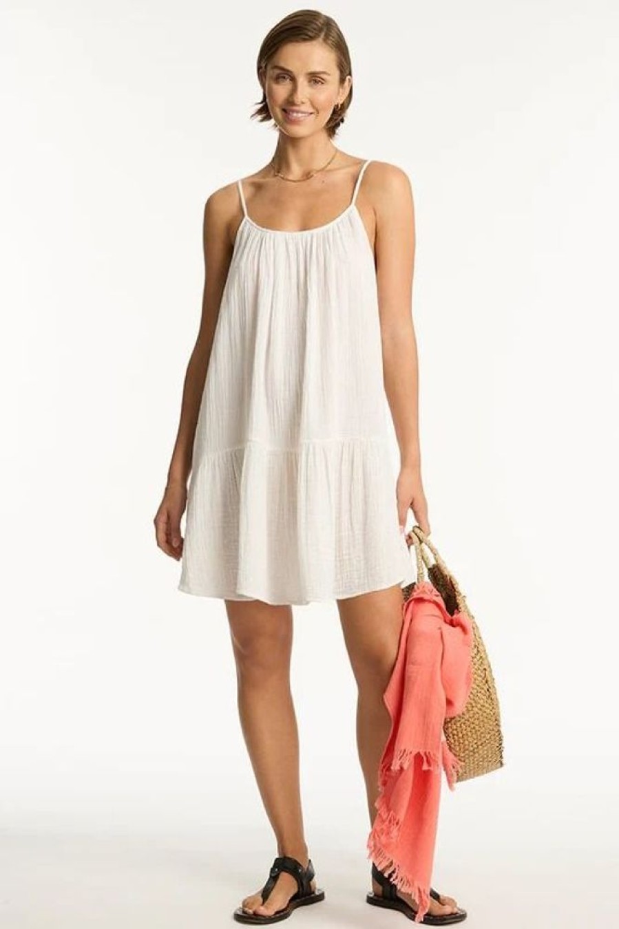 Women SEA LEVEL Cover-Ups | Sea Level- Ladies Sunset Short Dress