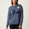 Women PARKHURST Tops | Parkhurst- Under The Same Moon Sweater Dark Sky