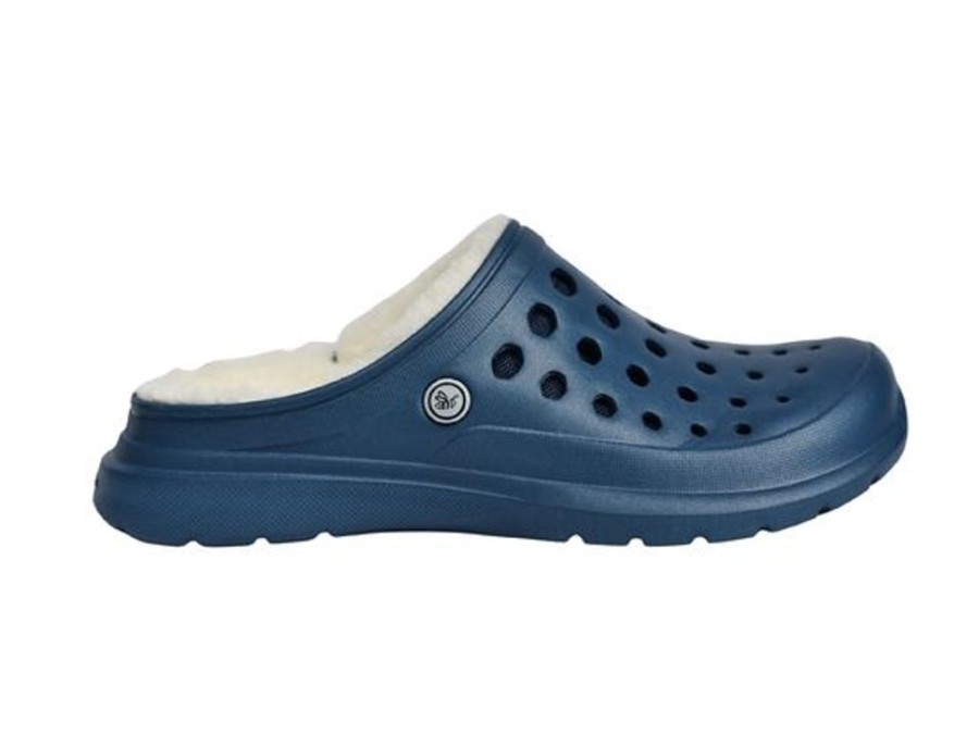 Women JOYBEES Casual Footwear | Joybees- Unisex Cozy Lined Clog Navy