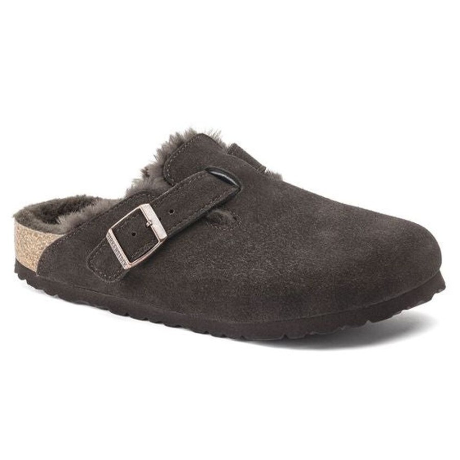 Men BIRKENSTOCK Slippers | Birkenstock- Men'S Boston Sherling Slipper