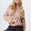 Women JOHN + JENN Tops | John + Jenn- Women'S Rowen Sweater Chai