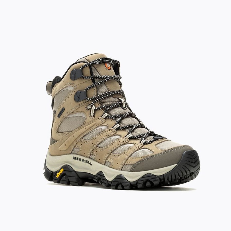 Women MERRELL Casual Footwear | Merrell- Women'S Moab 3 Apex Mid Hiking Boot Brindle