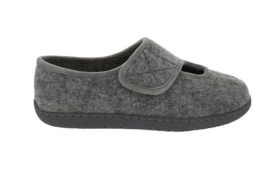 Women FOAMTREAD Slippers | Foamtread- Women'S Kendale L2 Slipper Grey