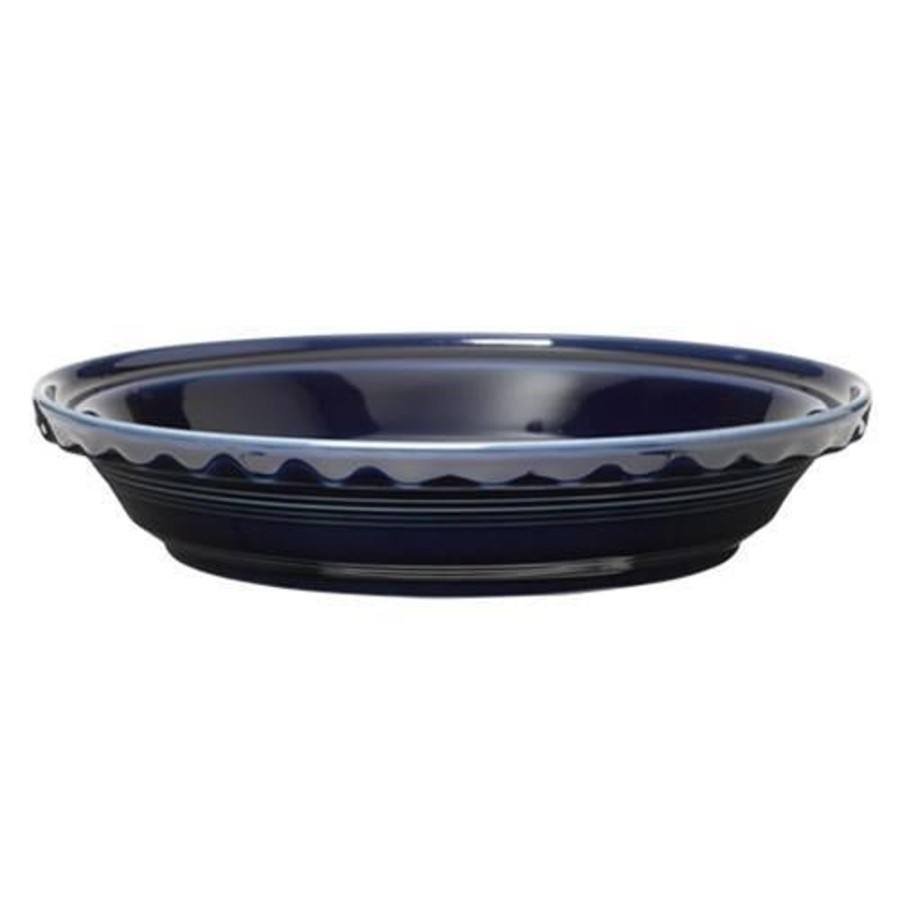 Cottage Kitchen FIESTA Bakeware | Fiesta Ware- Deep Dish Pie Baker Cobalt