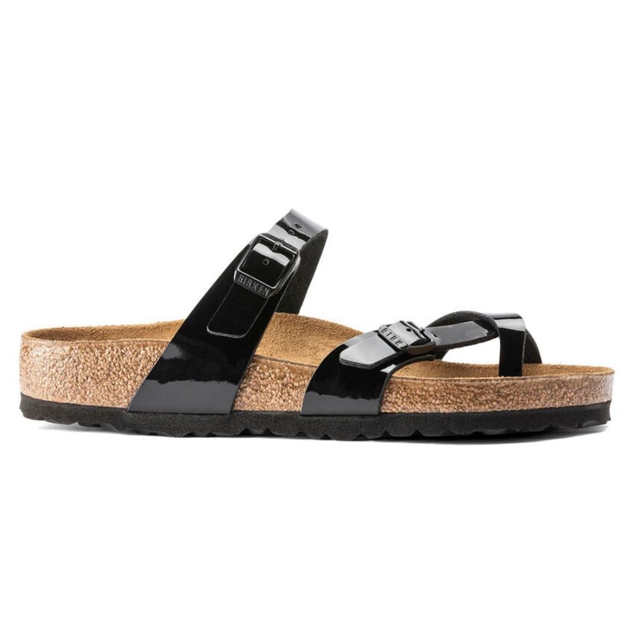 Women BIRKENSTOCK Sandals | Birkenstock-Women'S Mayari Sandal Patent Black