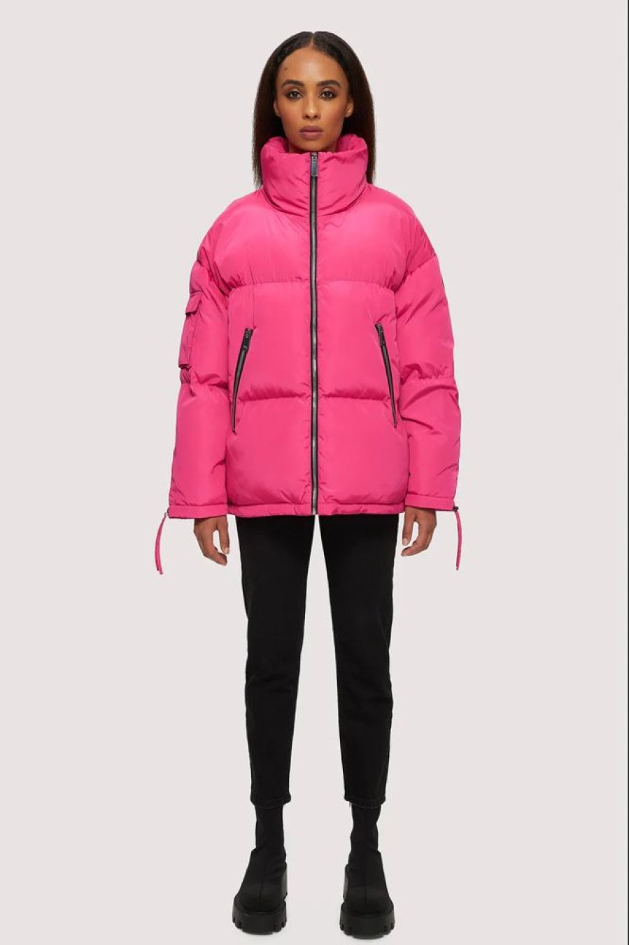 Women NOIZE Coats & Jackets | Noize- Neves Short Length Puffer