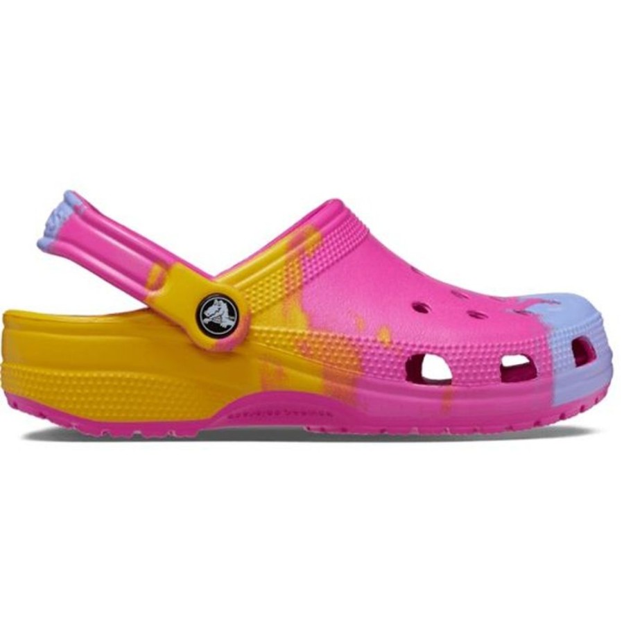 Kid CROCS Casual Footwear | Crocs- Little Kids Classic Ombre Clog Juice