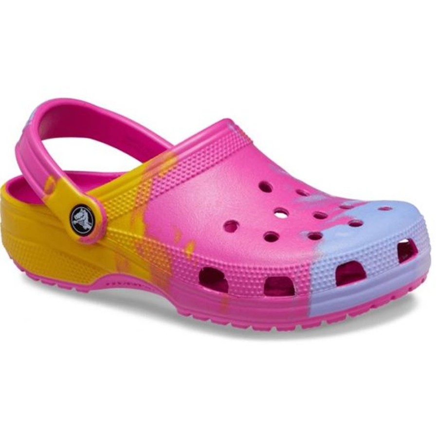 Kid CROCS Casual Footwear | Crocs- Little Kids Classic Ombre Clog Juice