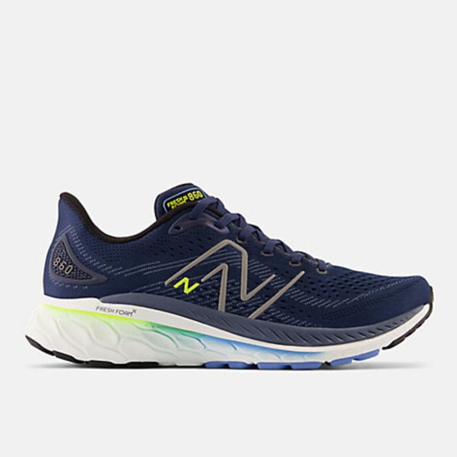 Men NEW BALANCE Sneakers | New Balance- Men'S M860N13 Athletic Shoe Nb Navy