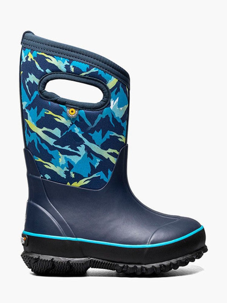 Kid BOGS Winter Boots | Bogs- Kids Classic Winter Mountain Winter Boot Navy