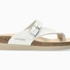 Women MEPHISTO Sandals | Mephisto- Women'S Helen Sandal White Sandanyl