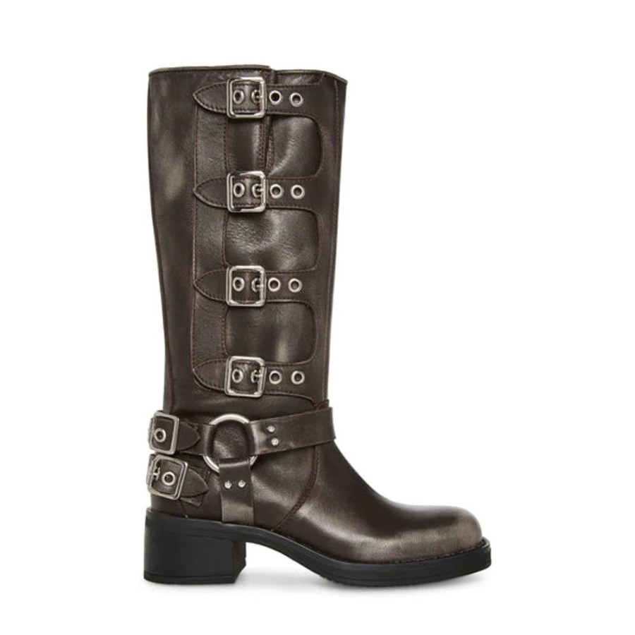 Women STEVE MADDEN Casual Footwear | Steve Madden- Ladies Brocks Boot Black