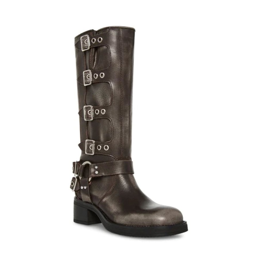 Women STEVE MADDEN Casual Footwear | Steve Madden- Ladies Brocks Boot Black