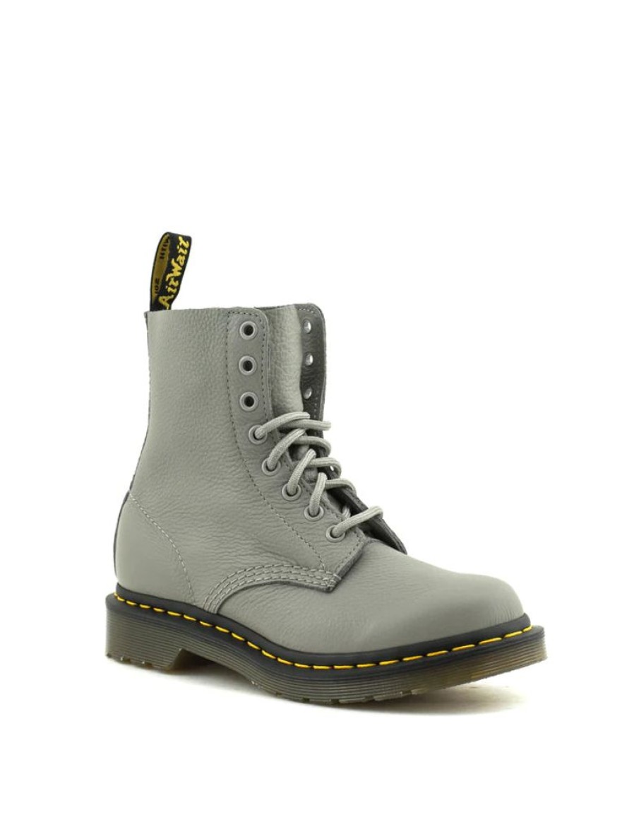 Women DR. MARTENS Casual Footwear | Dr. Martens- Women'S 1460 Pascal Virginia Boot Zinc Grey