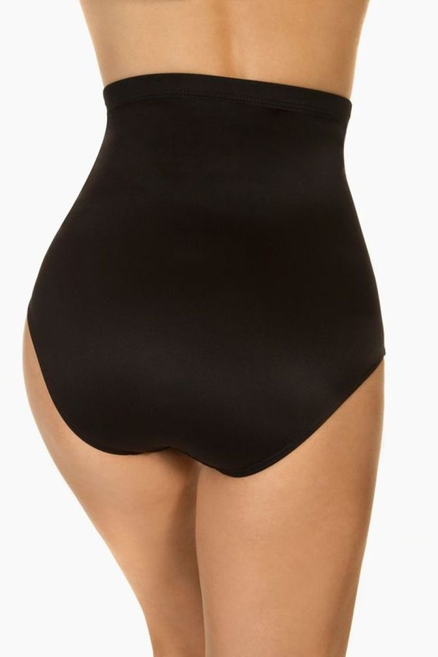 Women MIRACLESUIT Bottoms | Miraclesuit- Ladies Super High Waisted Swim Bottom Black