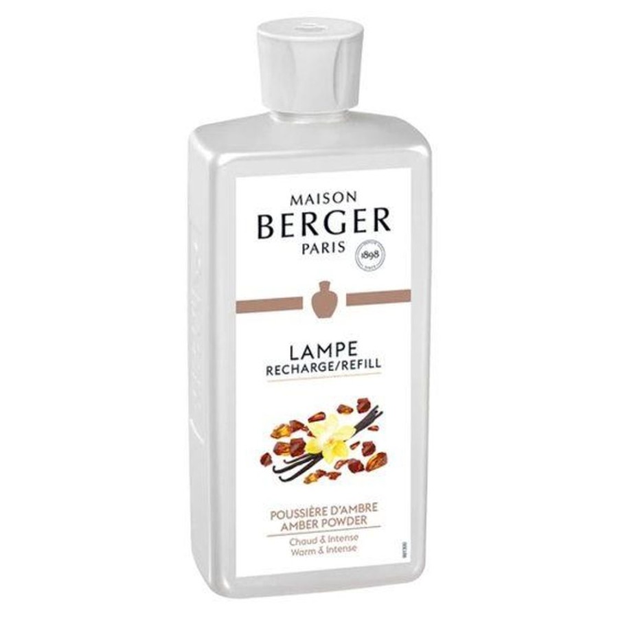 Cottage Kitchen LAMPE BERGER Scents | Lampe Berger- Amber Powder Lamp Fragrance 500Ml