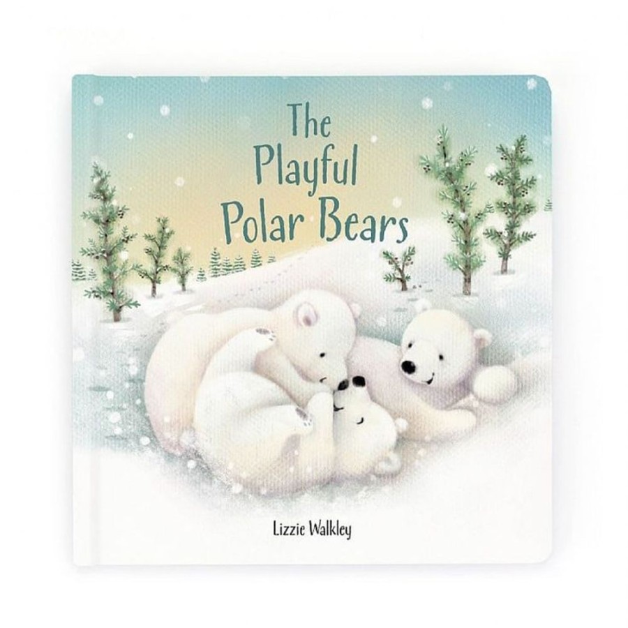 Kid JELLYCAT Books | Jellycat- The Playful Polar Bear Book