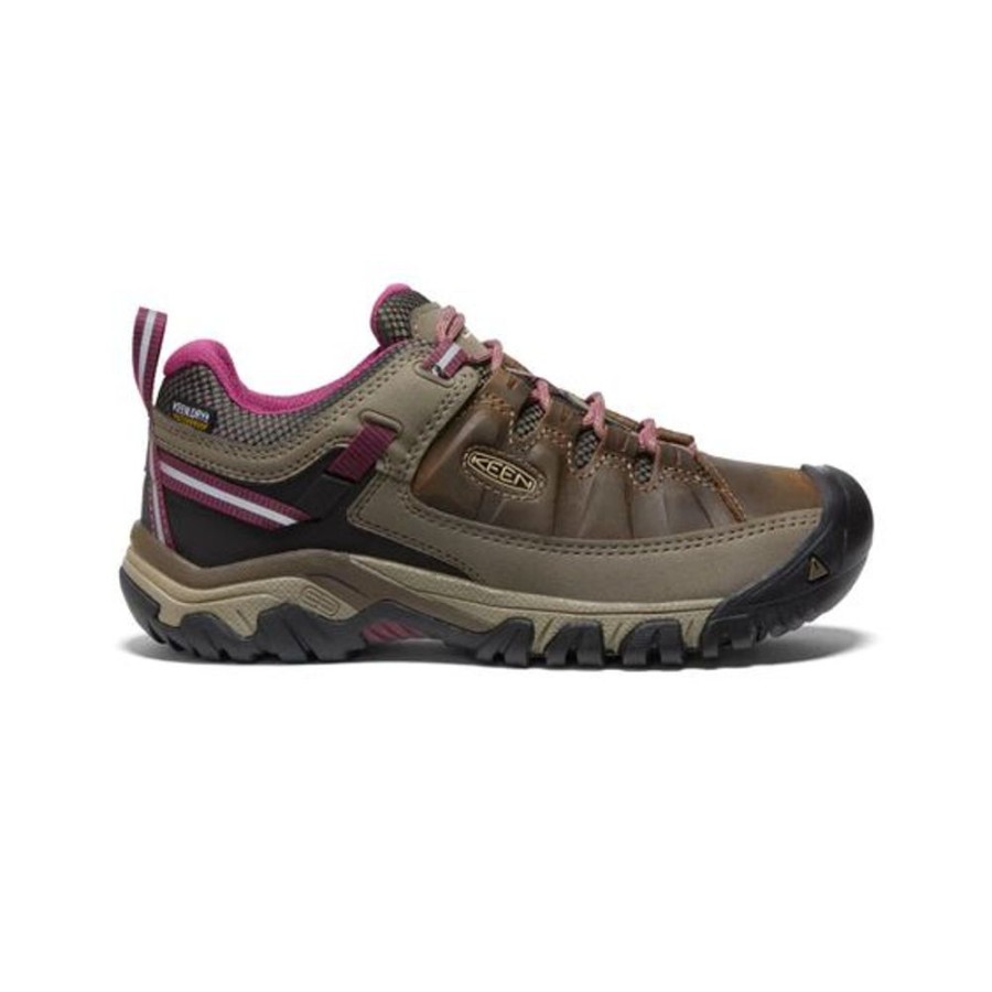 Women KEEN Casual Footwear | Keen- Women'S Targhee Iii Mid Hiking Shoe Weiss-Boysenberry