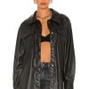 Women STEVE MADDEN Coats & Jackets | Steve Madden- Womens Brooklyn Shacket Black