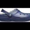 Women CROCS Casual Footwear | Crocs- Unisex Classic Lined Clog Navy