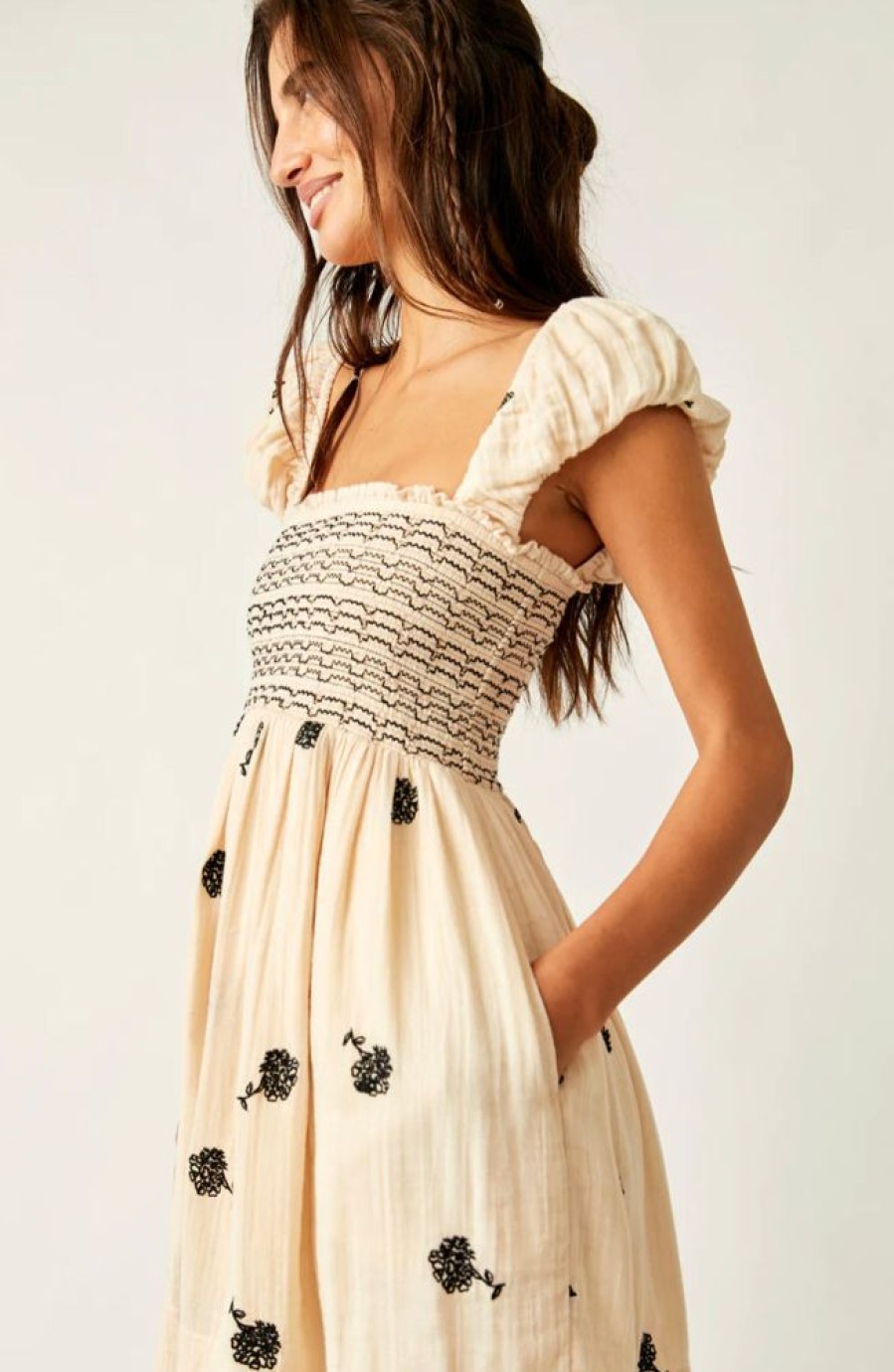 Women FREE PEOPLE Dresses | Free People- Tory Dress Tea Combo