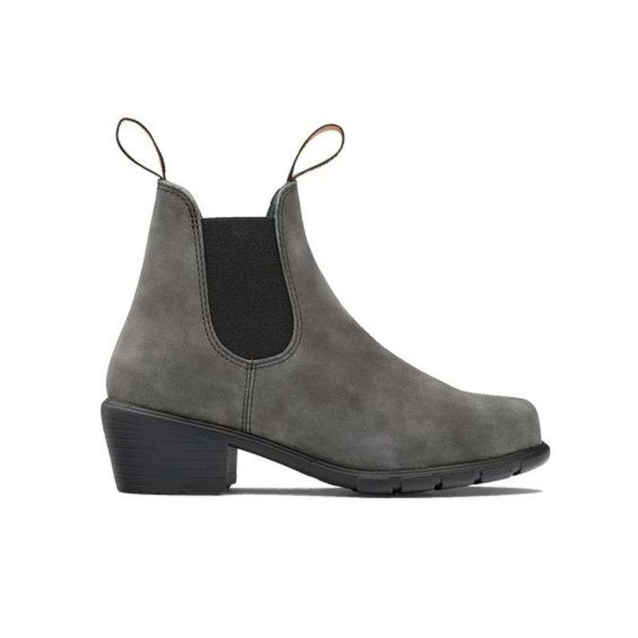 Women BLUNDSTONE Casual Footwear | Blundstone-Women'S 2064 Rustic Heeled Boot Black