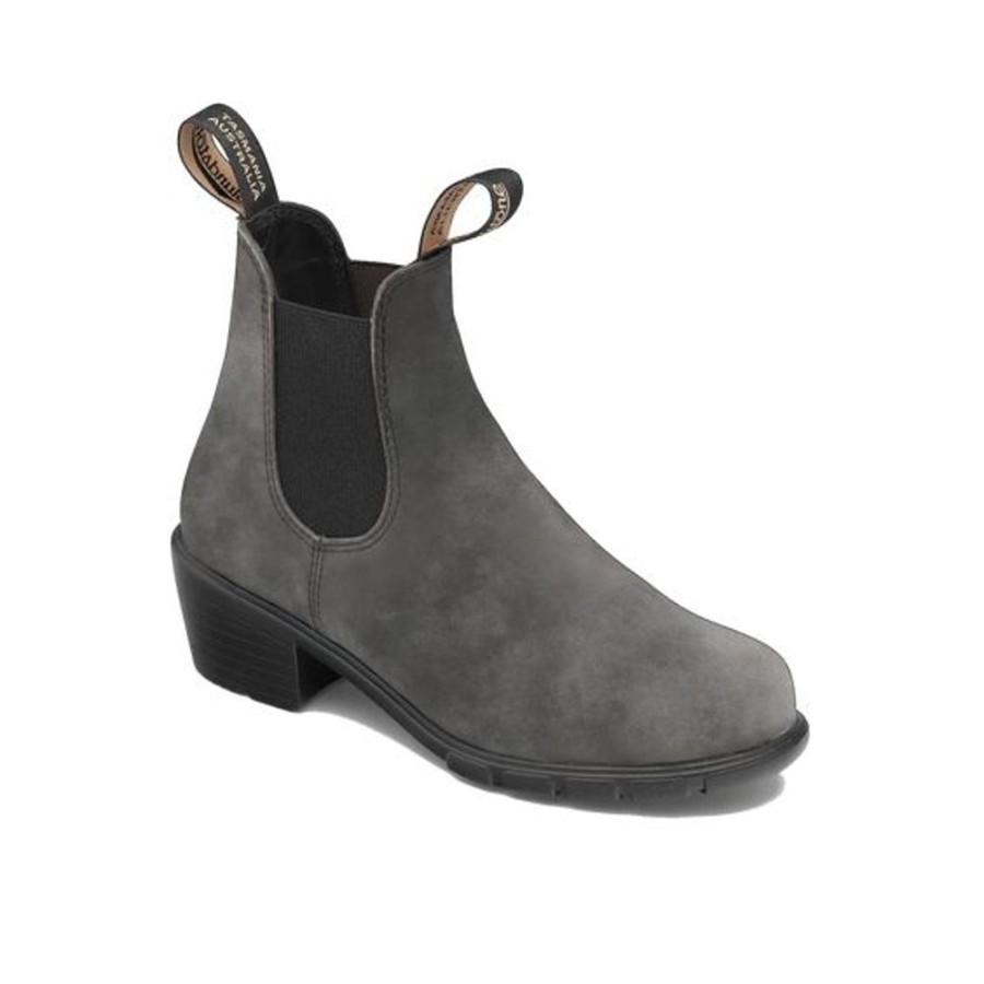 Women BLUNDSTONE Casual Footwear | Blundstone-Women'S 2064 Rustic Heeled Boot Black