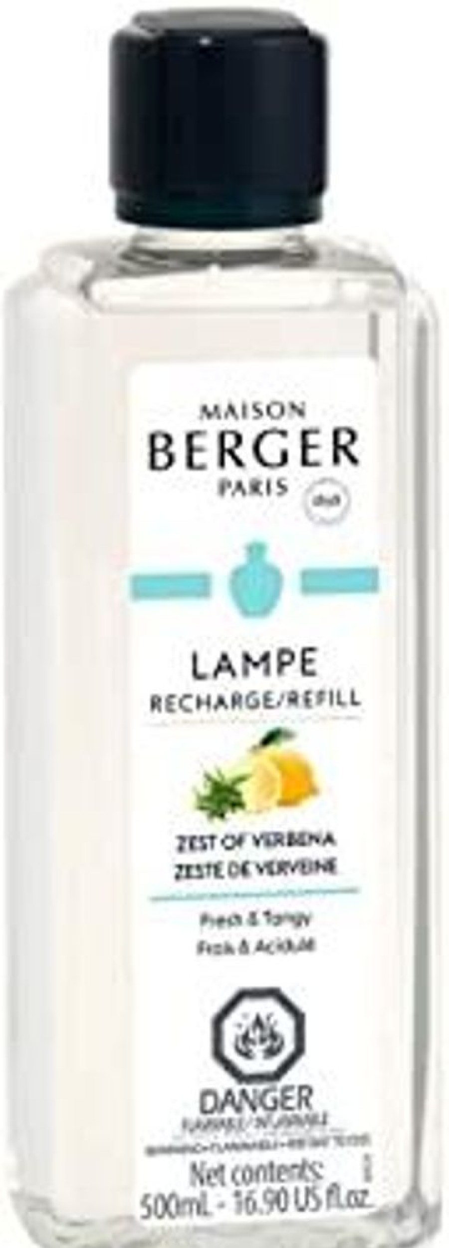 Cottage Kitchen LAMPE BERGER Scents | Lampe Berger- Zest Of Verbena Lampe Refill Fuel 500Ml