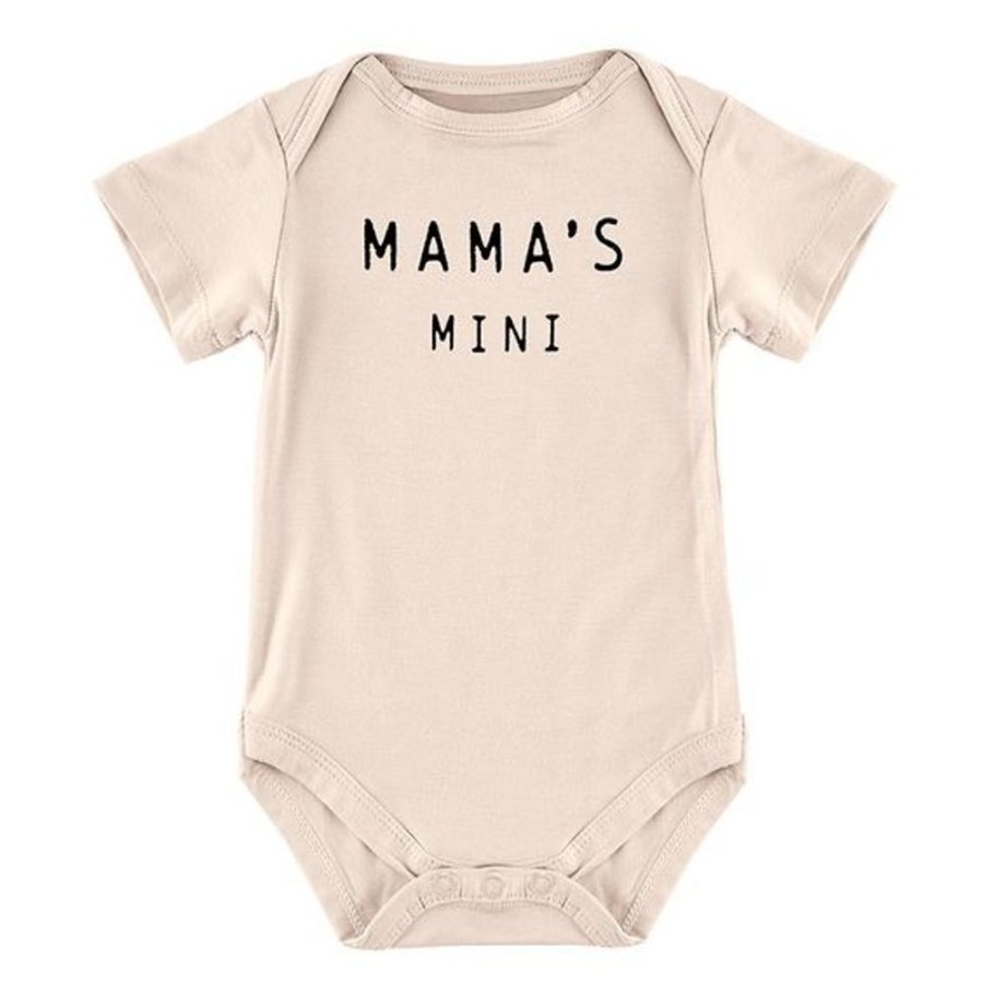 Kid STEPHAN BABY Tops | Stephan Baby- Mama'S Mini Snap Shirt Peach