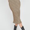 Women GENTLE FAWN Bottoms | Gentle Fawn- Florentine Skirt Sand Dapple