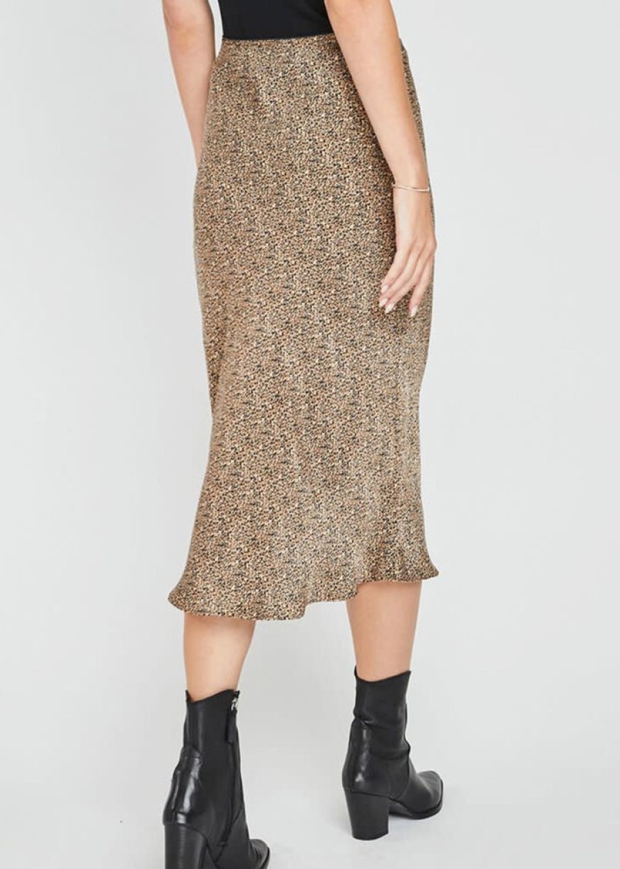 Women GENTLE FAWN Bottoms | Gentle Fawn- Florentine Skirt Sand Dapple