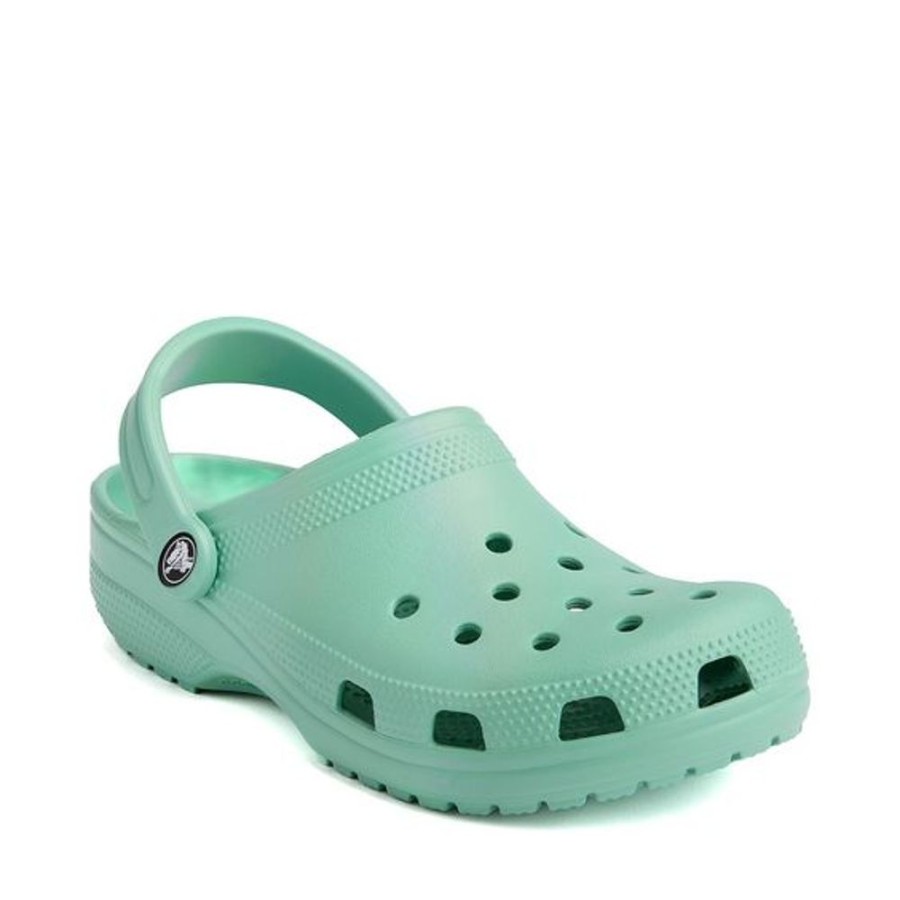 Kid CROCS Casual Footwear | Crocs- Big Kids Classic Clog Jade Stone