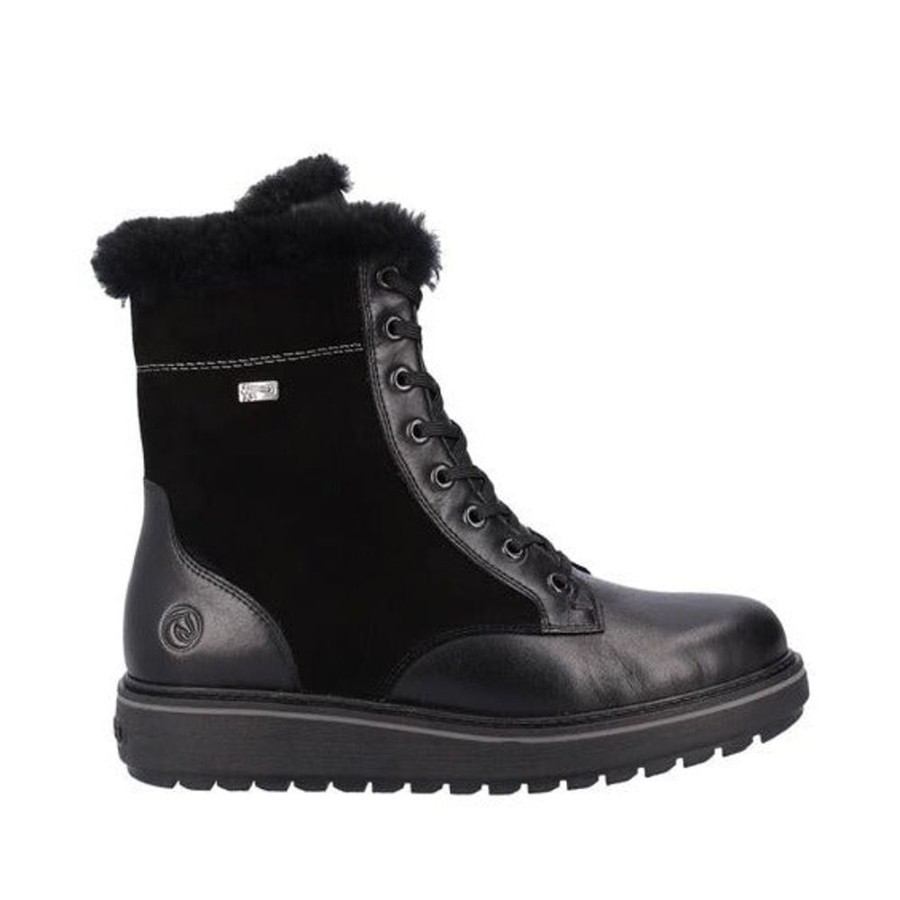 Women REMONTE Winter Boots | Remonte- Women'S D0U76-01 Winter Boot Black